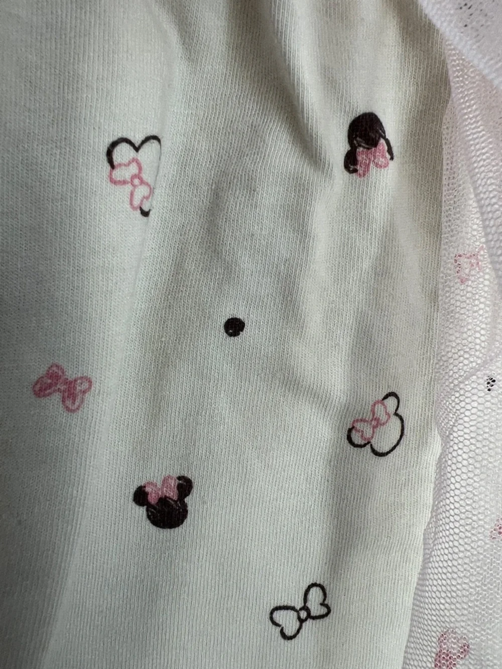 Disney | Baby 2 PCS Minnie Mouse Peplum Tulle & Pink Pants Set #508225-00 3-6M